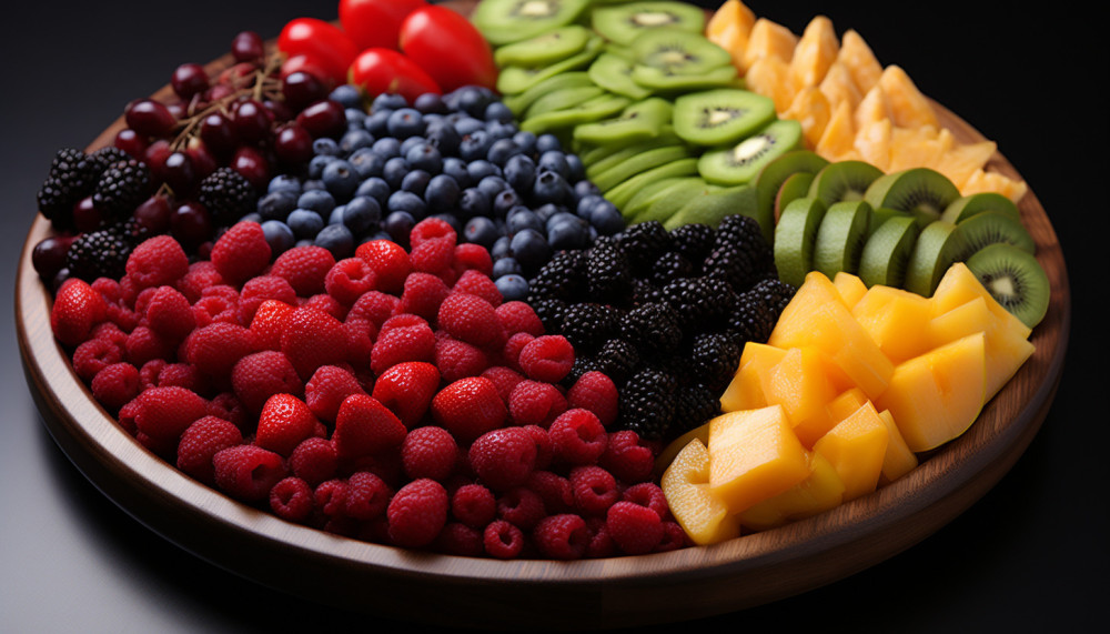 Different types of fruits that are good for your skin.