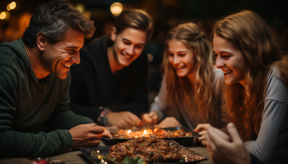 Family Christmas party: what to plan