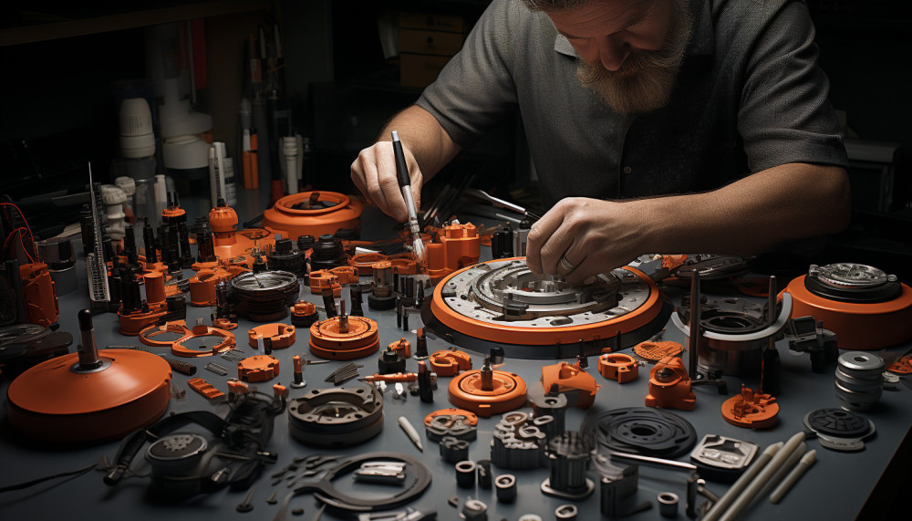 Important parts to replace the toilet flange that is too high